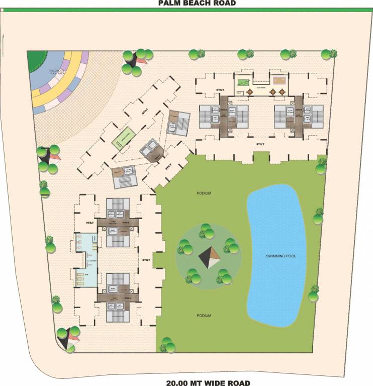 Images for Layout Plan of Bhairaav Gold Crest