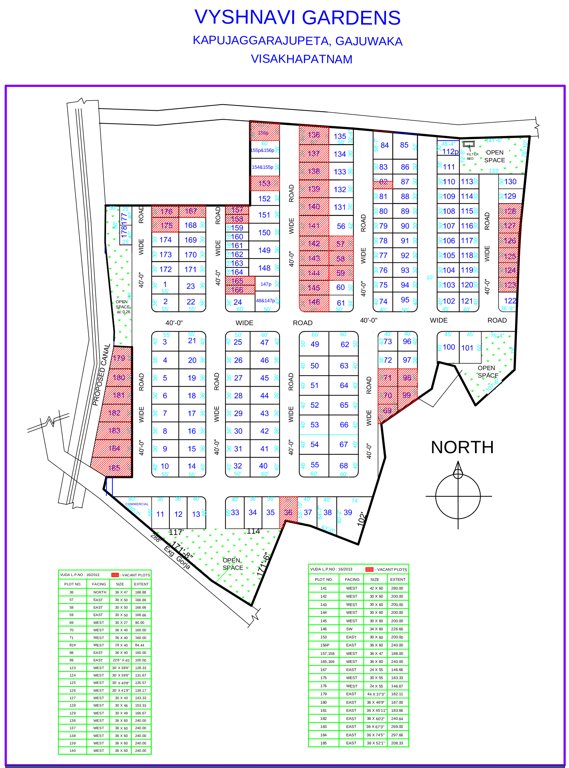 Images for Layout Plan of STBL Vyshnavi Gardens