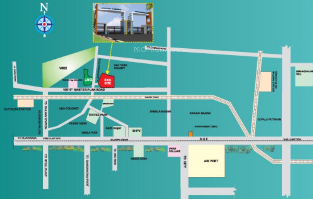 Images for Location Plan of STBL Vyshnavi Gardens
