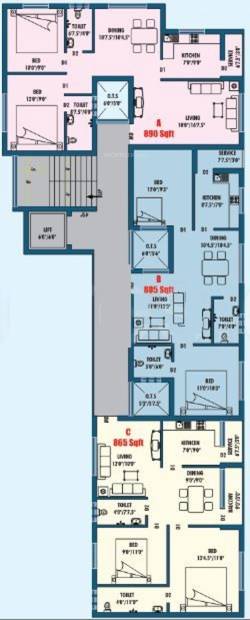 sri-vasavi-developers anugraha Anugraha Cluster Plan