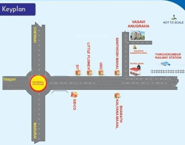 sri-vasavi-developers anugraha Location Plan