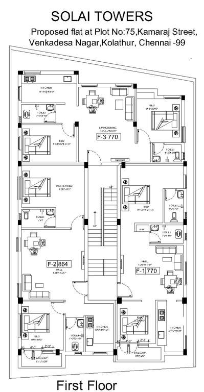 Images for Cluster Plan of Mahaa Solai Towers