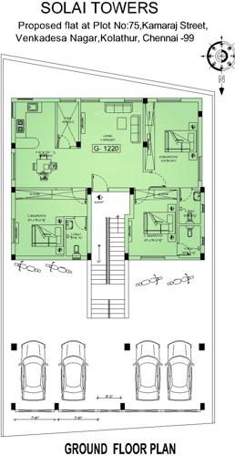 Images for Cluster Plan of Mahaa Solai Towers Images for Cluster Plan of Mahaa Solai Towers