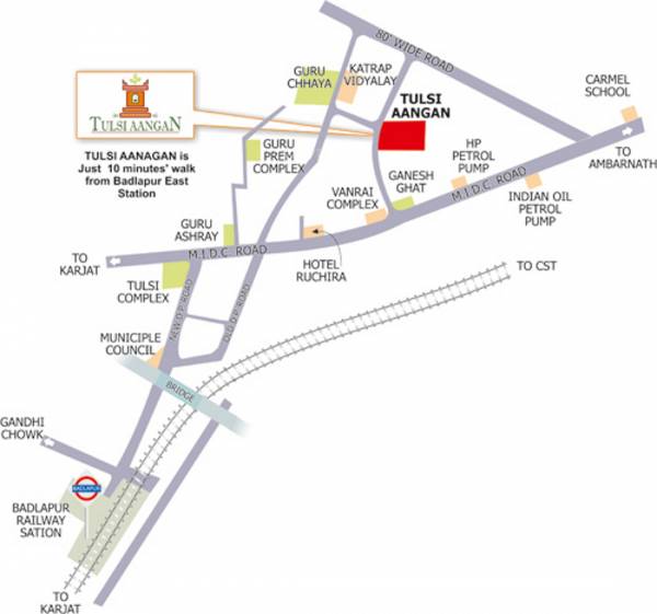 Images for Location Plan of Tulsi Estates Aangan Images for Location Plan of Tulsi Estates Aangan