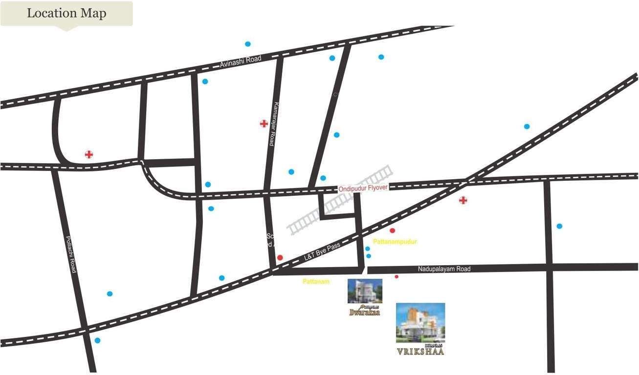 vrikshaa Images for Location Plan of Dhanaas Vrikshaa