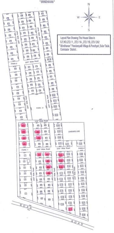 Images for Layout Plan of Dhanaas Brindhavan