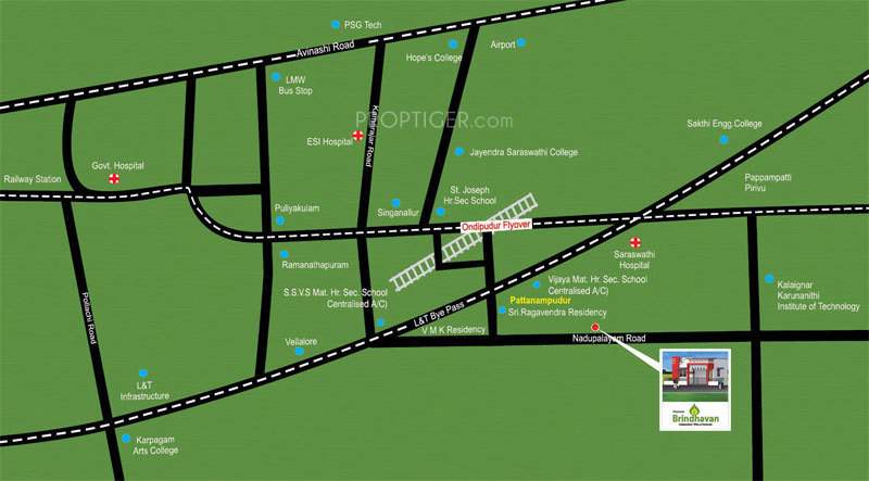 Images for Location Plan of Dhanaas Brindhavan