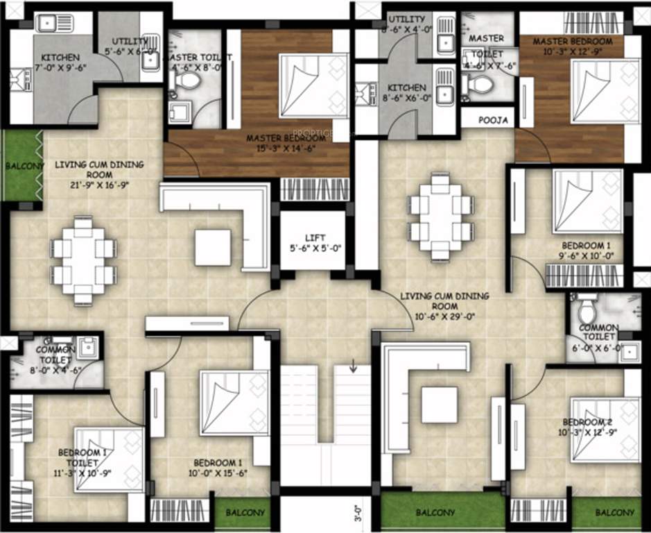 Images for Cluster Plan of Suprabhatham Eha