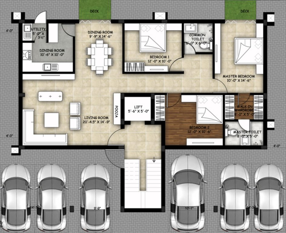 Images for Cluster Plan of Suprabhatham Eha