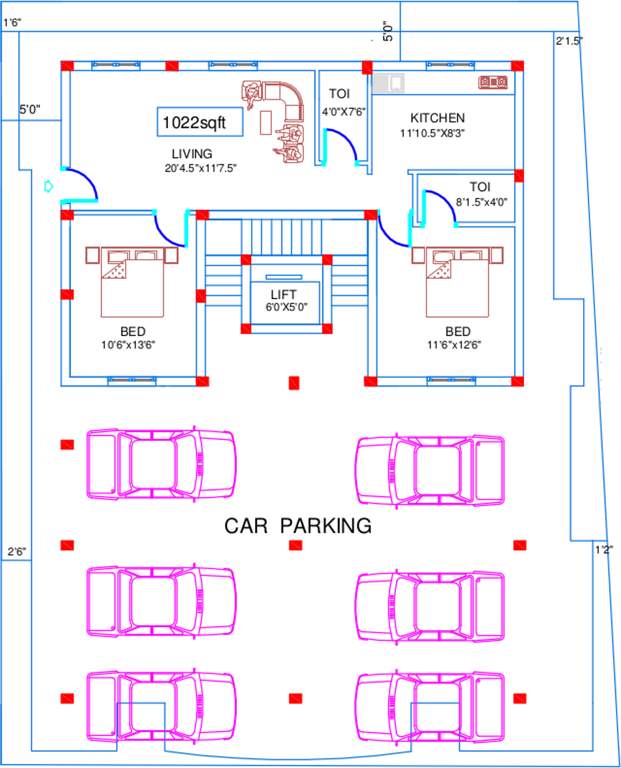 Images for Cluster Plan of Suprabhatham State Bank Main