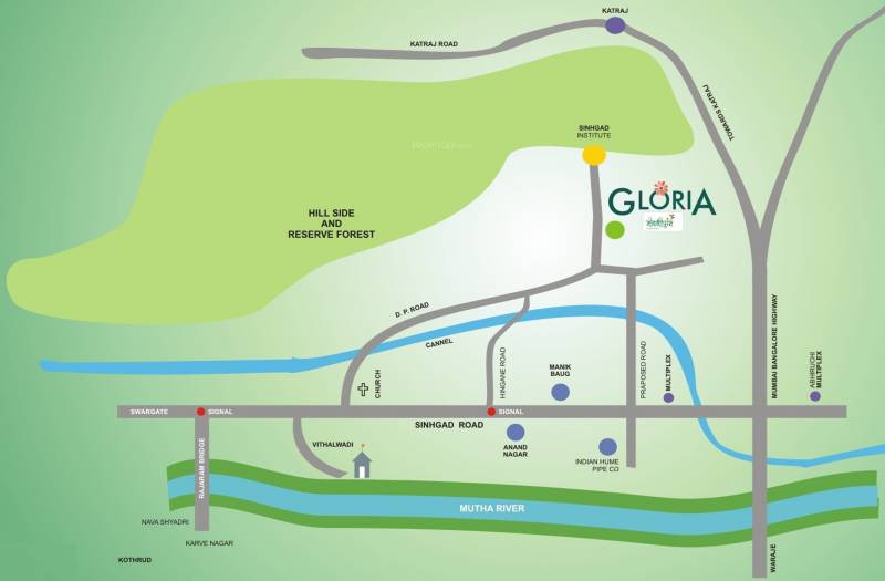 gm-kenjale gloria Location Plan