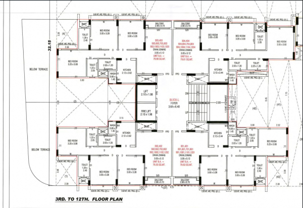  north-enclave Building A Cluster Plan