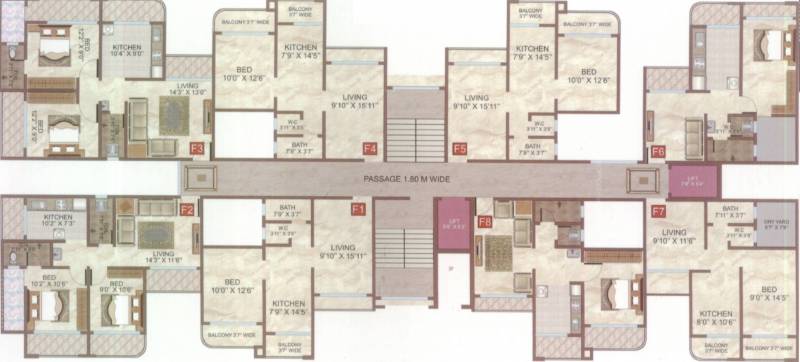 Images for Cluster Plan of Infini Om Sai Home