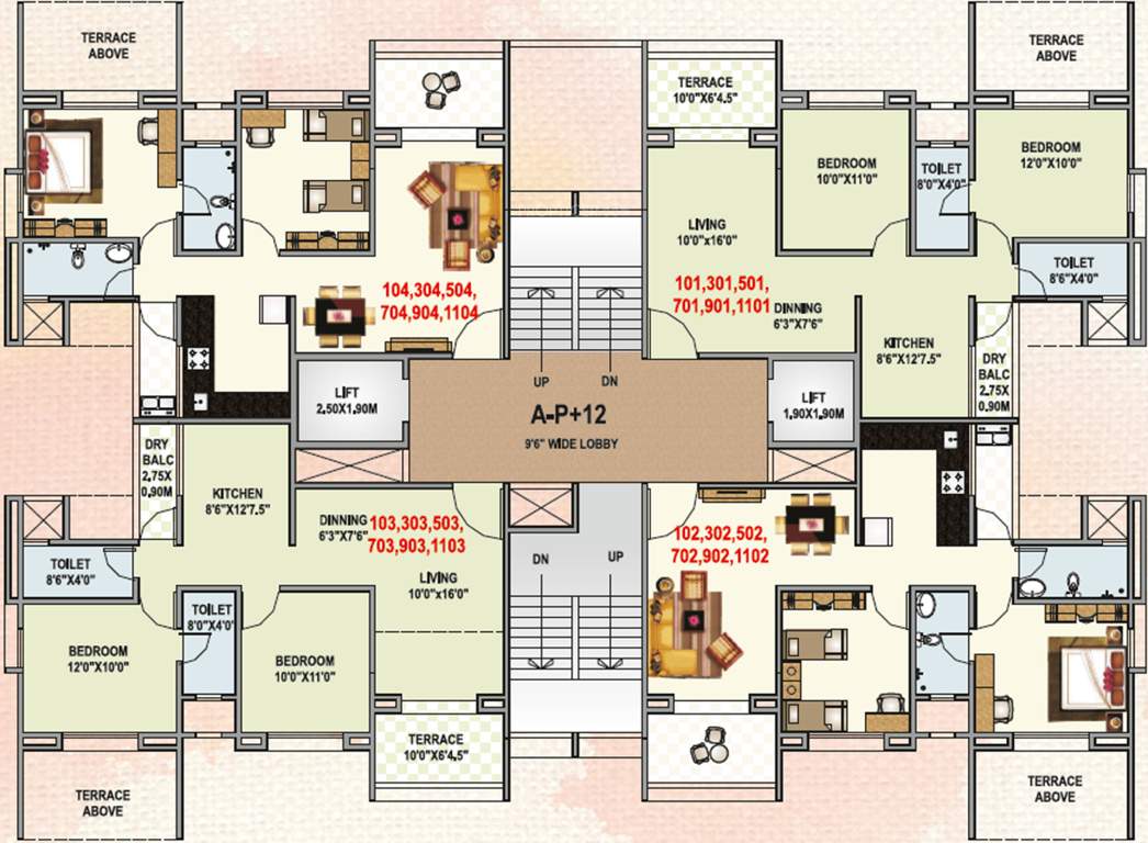  coloronic Images for Cluster Plan of Sukhwani Coloronic