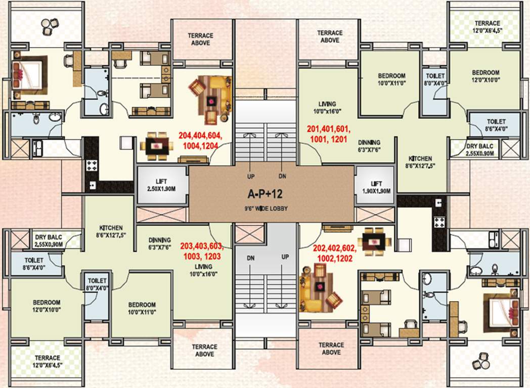  coloronic Images for Cluster Plan of Sukhwani Coloronic