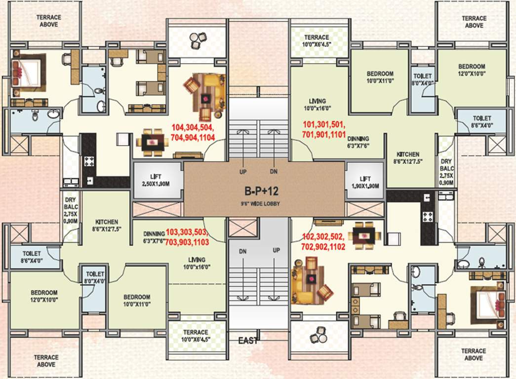  coloronic Images for Cluster Plan of Sukhwani Coloronic