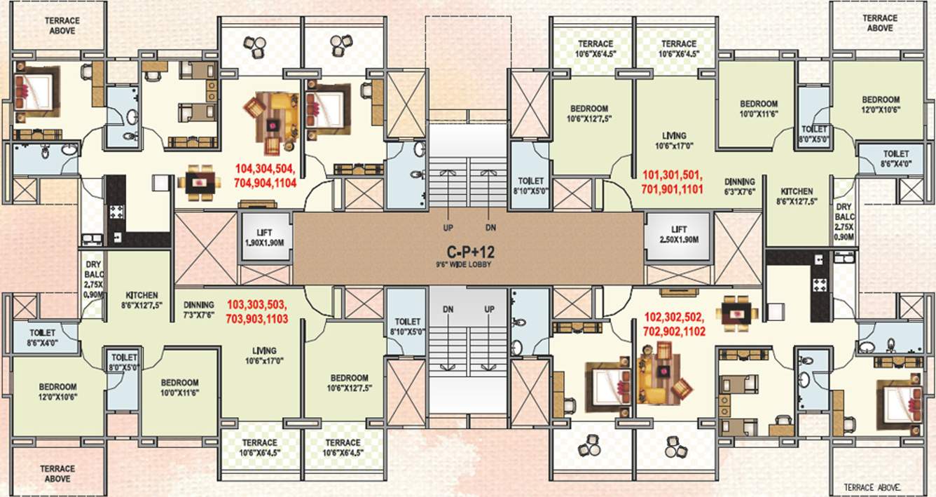 coloronic Images for Cluster Plan of Sukhwani Coloronic