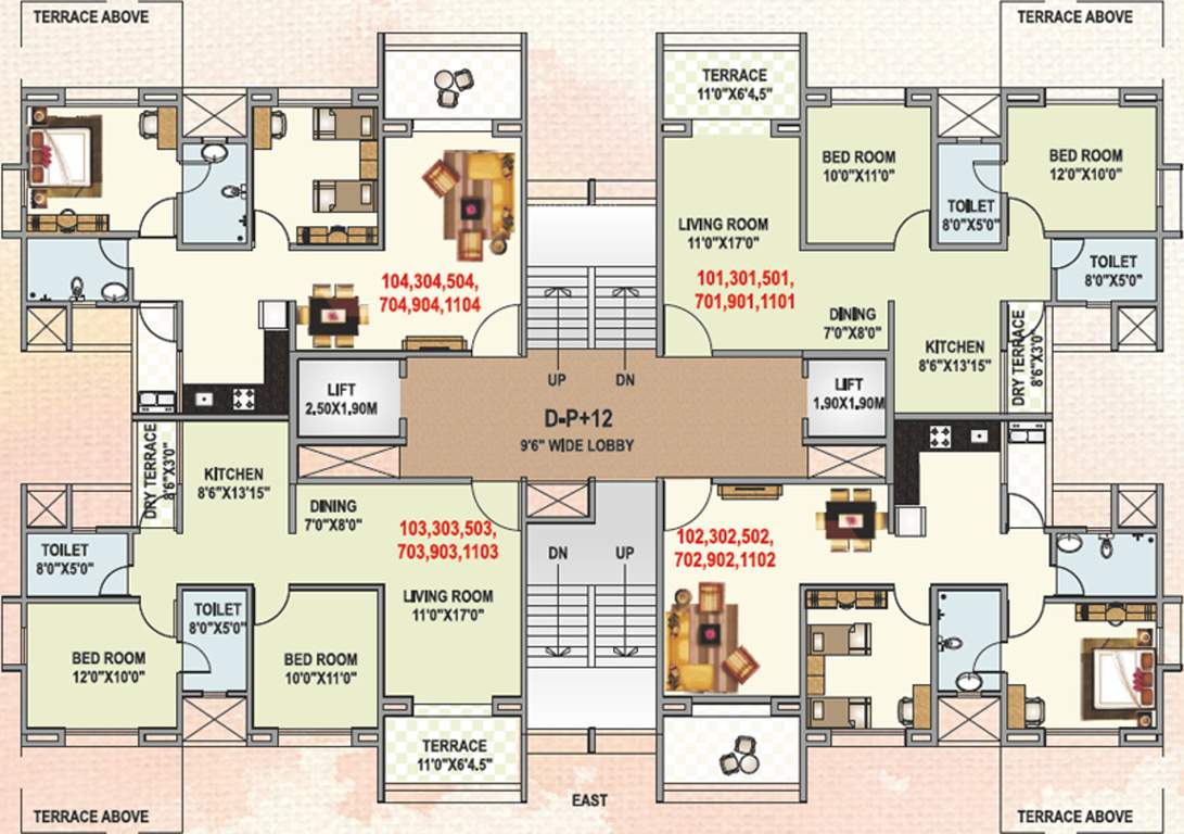  coloronic Images for Cluster Plan of Sukhwani Coloronic