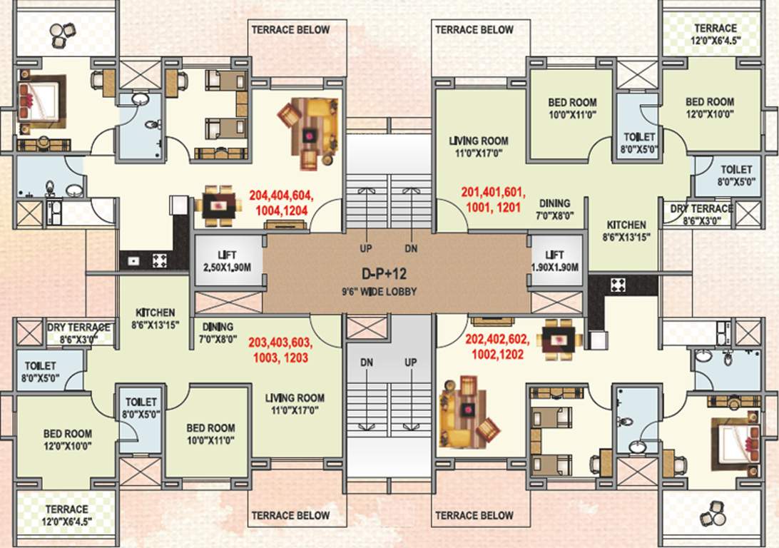  coloronic Images for Cluster Plan of Sukhwani Coloronic