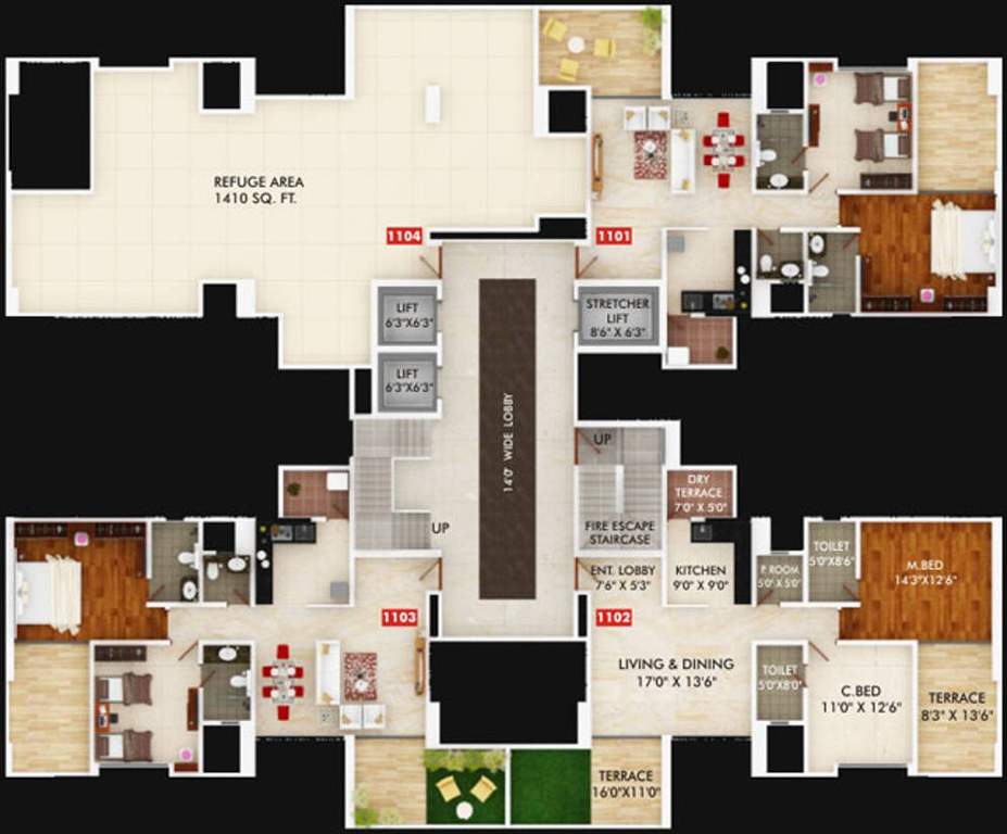 Images for Cluster Plan of Gagan Unnatii Phase 2