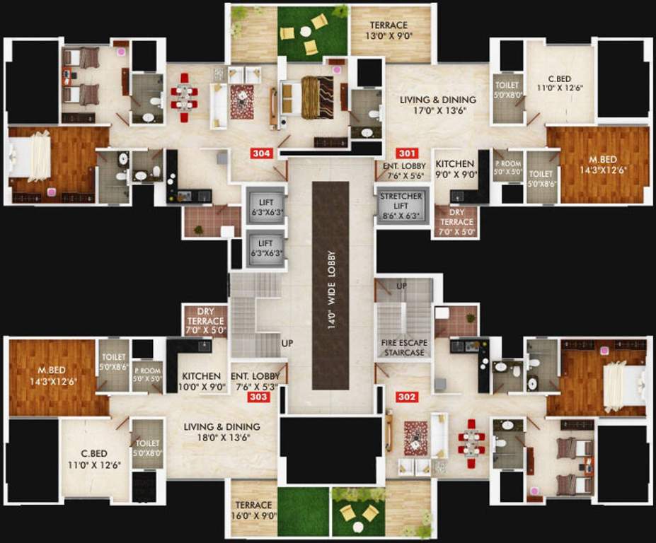 Images for Cluster Plan of Gagan Unnatii Phase 2