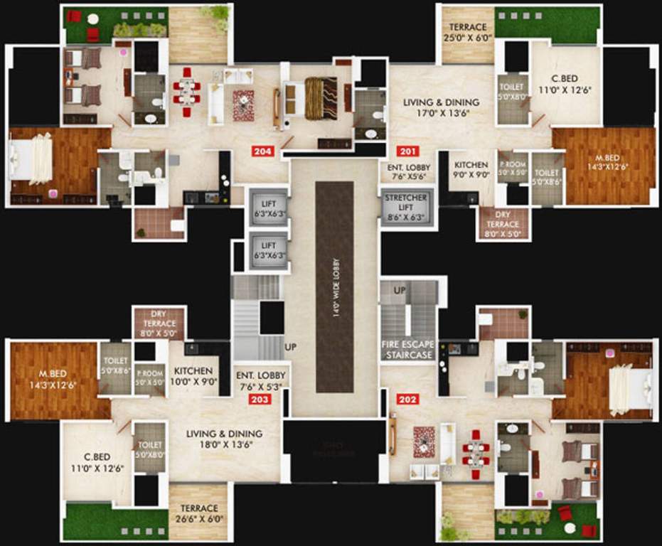 Images for Cluster Plan of Gagan Unnatii Phase 2