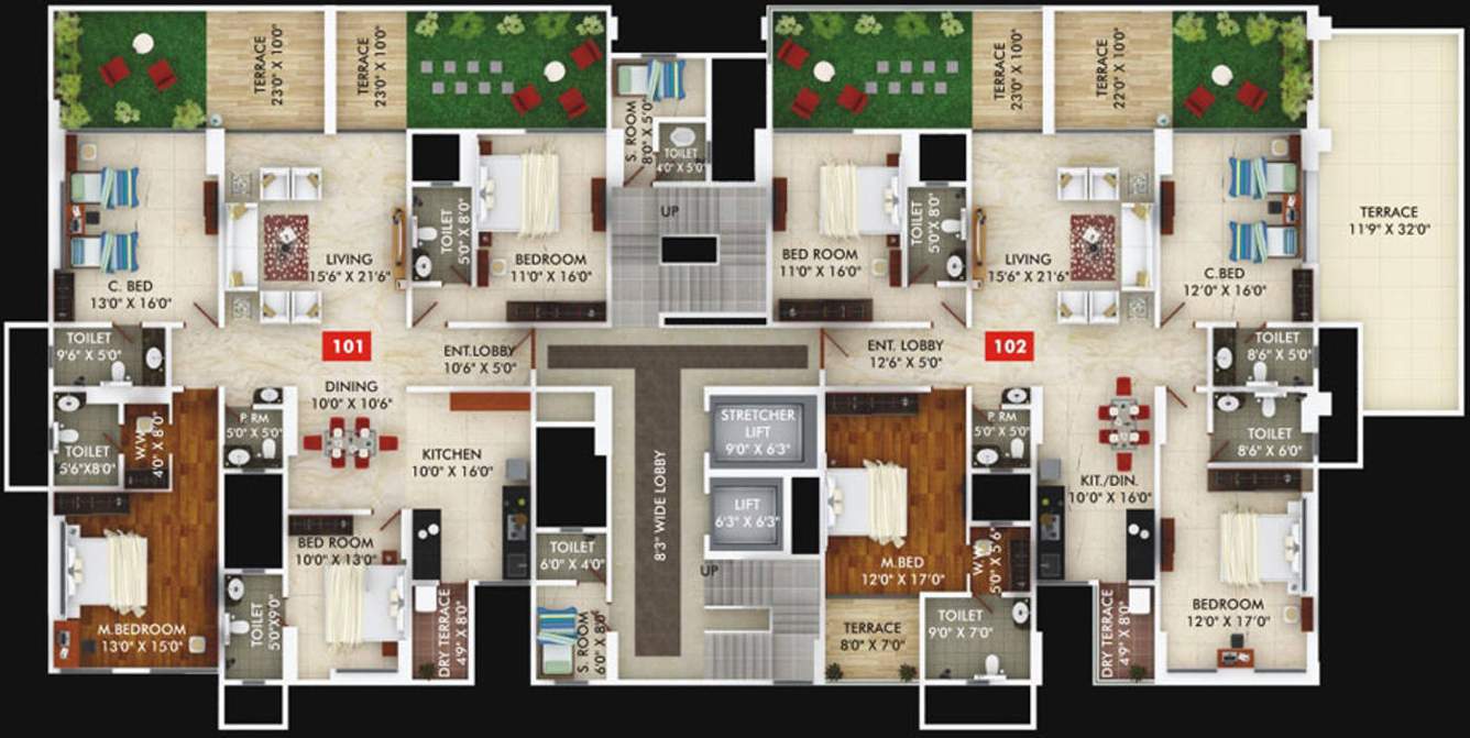 Images for Cluster Plan of Gagan Unnatii Phase 2