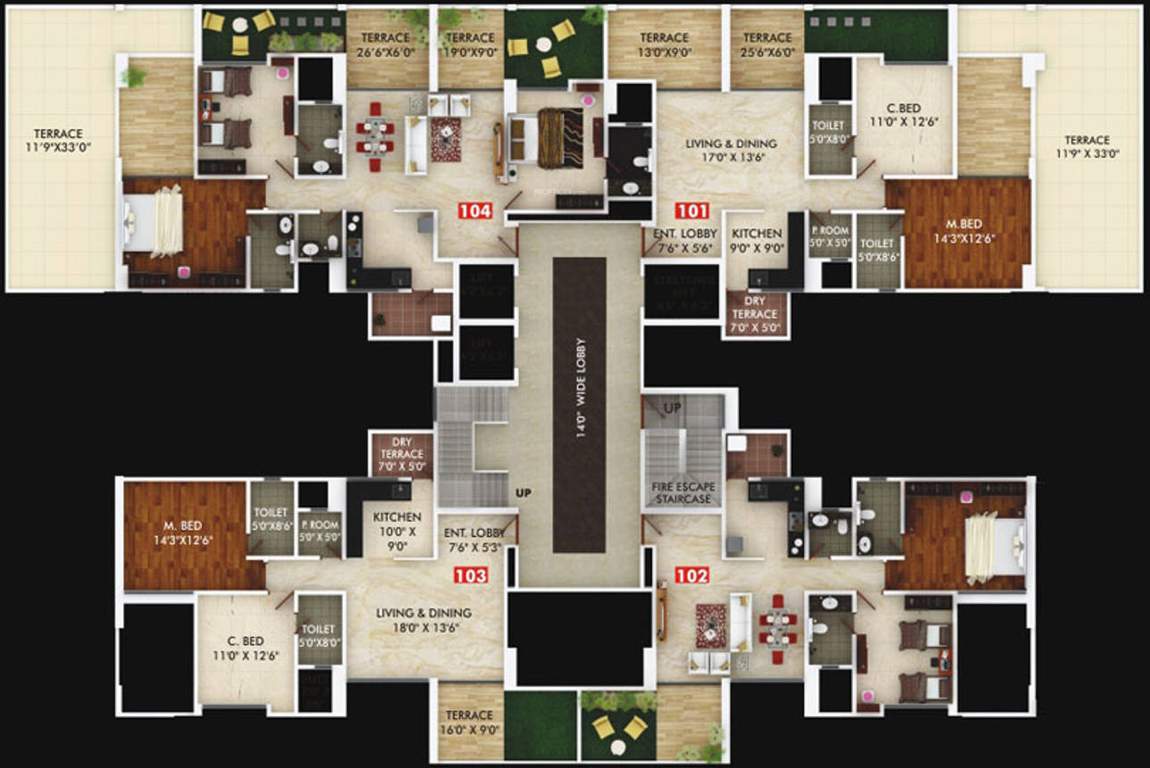 Images for Cluster Plan of Gagan Unnatii Phase 2