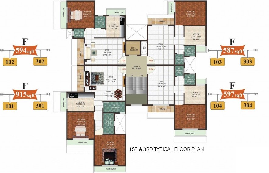 Images for Cluster Plan of Mango Homes