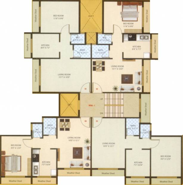 Images for Cluster Plan of Mango Homes