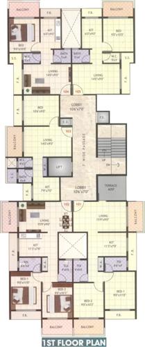 Images for Cluster Plan of Krish Bhakti Niwas