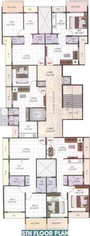 Images for Cluster Plan of Krish Bhakti Niwas