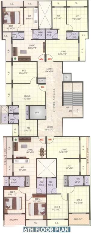 Images for Cluster Plan of Krish Bhakti Niwas