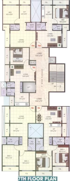 Images for Cluster Plan of Krish Bhakti Niwas