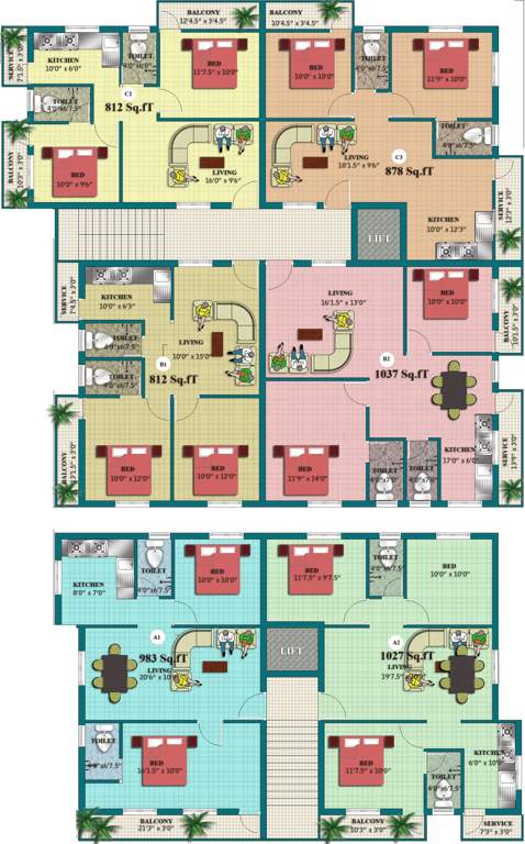 Images for Cluster Plan of Suprabhatham Rajakelpakkam