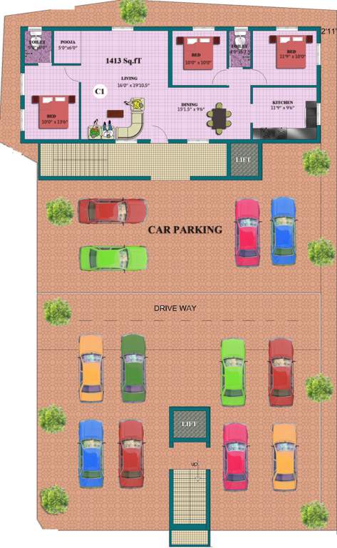 Images for Cluster Plan of Suprabhatham Rajakelpakkam