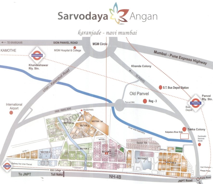 Images for Location Plan of Shree Sarvodaya Angan