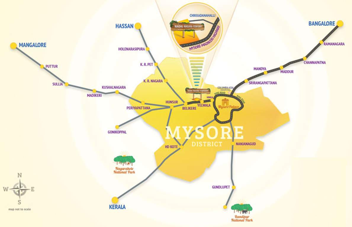  nagara Images for Location Plan of  Nagara