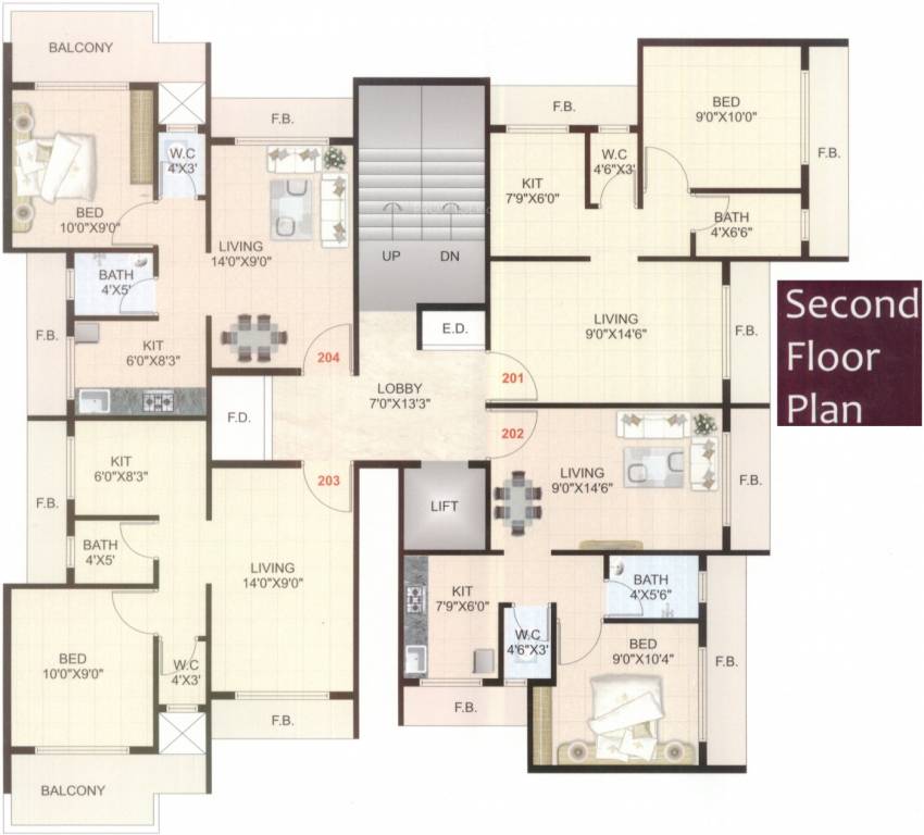 Images for Cluster Plan of Aryan Orchid