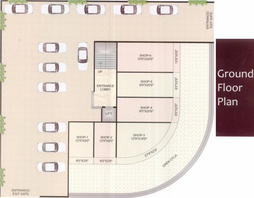 Images for Cluster Plan of Aryan Orchid