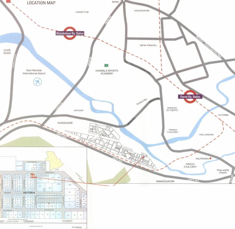 Images for Location Plan of Aryan Orchid