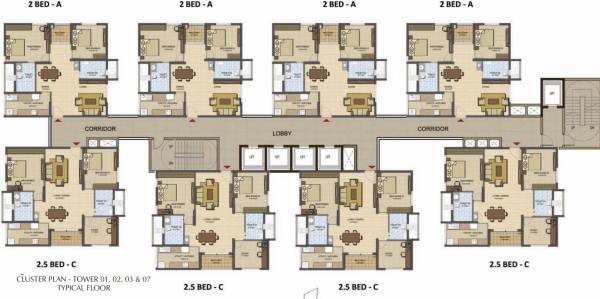 Images for Cluster Plan of Prestige High Fields