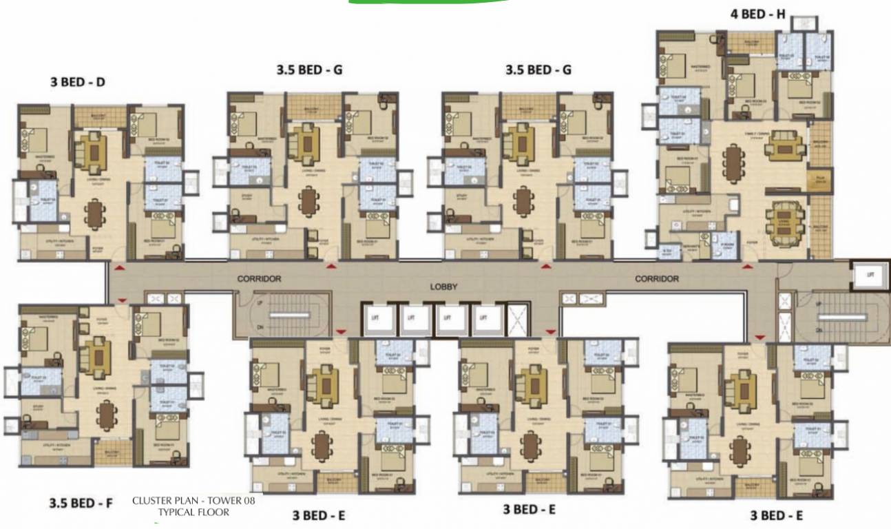 Images for Cluster Plan of Prestige High Fields