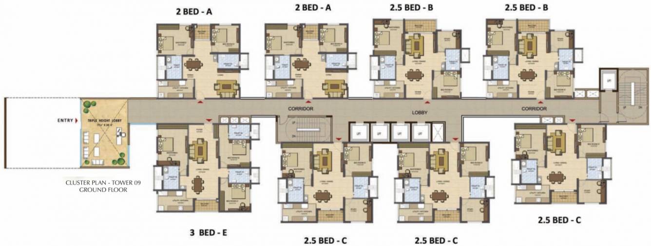 Images for Cluster Plan of Prestige High Fields