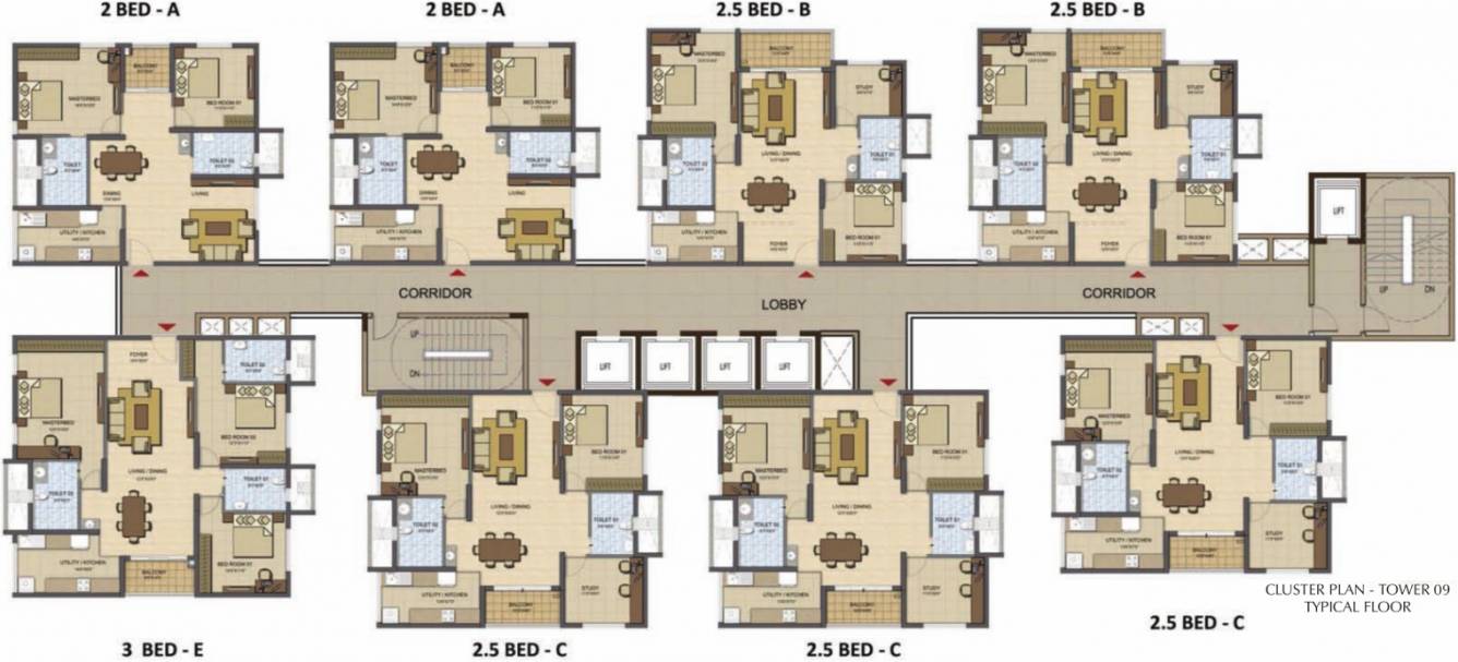 Images for Cluster Plan of Prestige High Fields