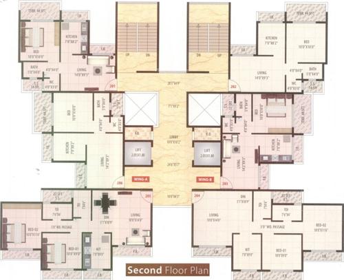 Images for Cluster Plan of Jaimakk Anusaya Heights