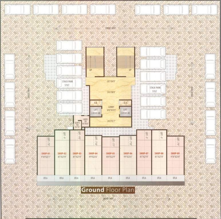 Images for Cluster Plan of Jaimakk Anusaya Heights