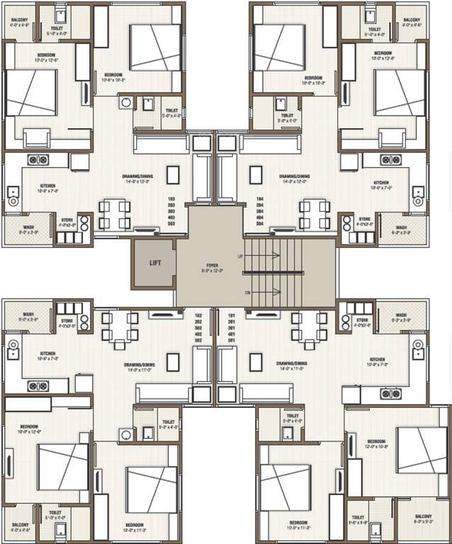 Images for Cluster Plan of Yash Developers Aqua Polaris