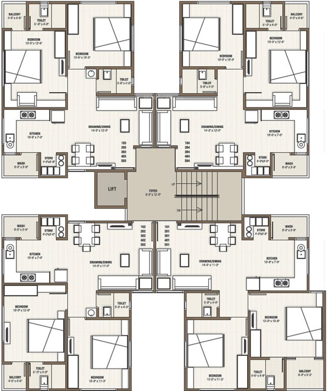 Images for Cluster Plan of Yash Developers Aqua Polaris
