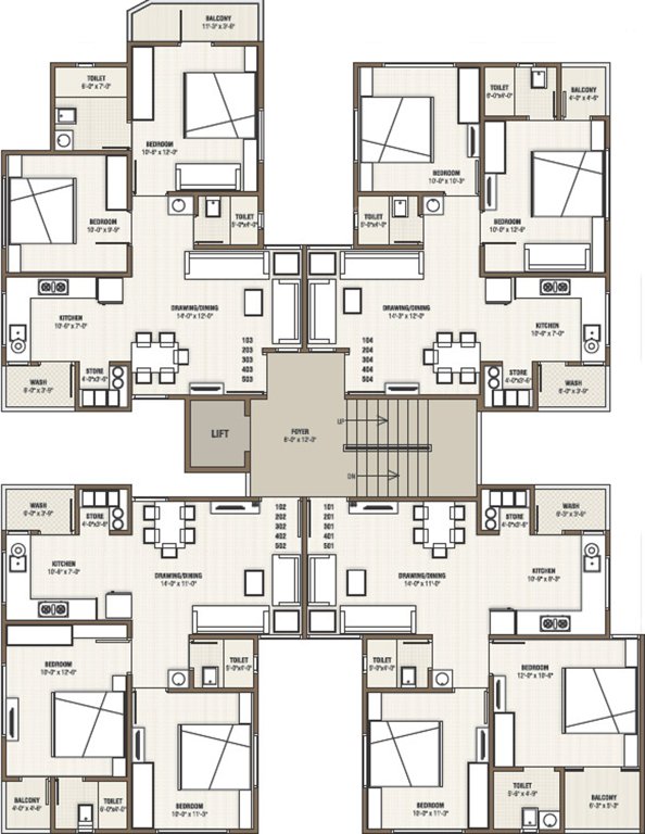 Images for Cluster Plan of Yash Developers Aqua Polaris